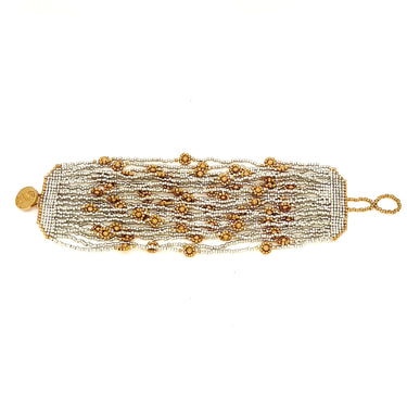 Brazalete cosecha 25 hilos dorado RXP